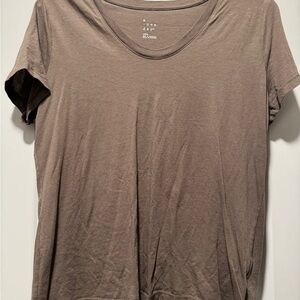 a new day Women's Brown Short Sleeve Tee